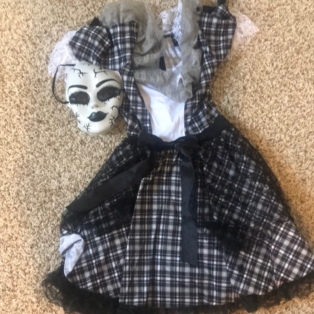 Creepy doll costume